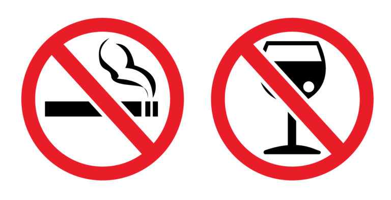 Нет курению и алкоголю